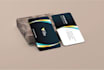 create professional looking and modern business cards