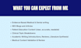 write well researched medical blogs and articles