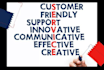 provide email, chat, customer service and admin duties