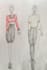 ilustración de moda a mano alzada