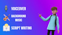 create a 2d animated explainer video with voiceover