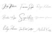 design handwritten signature, calligraphy photography logo