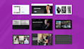design an interactive photographer, gallery portfolio on PDF