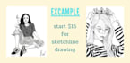 open commission art at first time