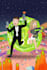 make rick and morty cartoon couple portrait