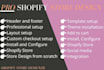 create shopify fashion store or website