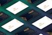 do luxury minimal creative business card design