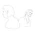 create minimalistic line art from any portrait