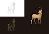 create unique minimal bird, fish, pet and animal logo