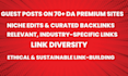 premium SEO guest posting with high authority links