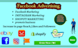 do organic facebook marketing, promotion and advertising to bring USA traffic