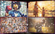 do amazing photo mosaic photo slideshow video, birthday slideshow mosaic video