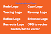 do redesign, enhance, improve, digitalize, cleanup existing logo