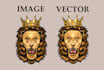 vectorize your logo or image into vector