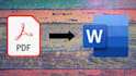 convert word to pdf and pdf to word