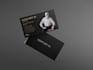design a professional luxury business card and visiting card