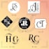 create monograms, wedding initials, logo