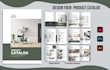 design minimal magazines, product catalog or catalog