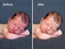 edit, retouch your newborn photography