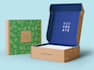 do box design, subscription mailer box design and 3d mockup
