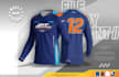make a cool sublimation motocross jersey design