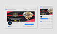 design awesome facebook cover and web banner in 1 day