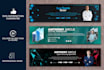 professional linkedin banner and cover design to elevate your profile