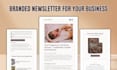 design a professional and high converting email newsletter