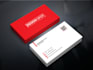 do clean, minimal business card design