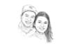 draw scribble picture portrait digital in 24 hours