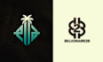 design clever initial monogram logo