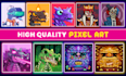 create pixel art nft collection