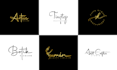 do the innovative  signature, cursive, handwriting logo