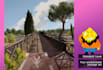 make 2d background, landscape illustration and concept art