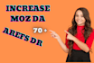 increase ahref domain rating DR your website