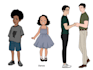 design characters or any object in cartoon style