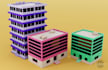 create low poly building 3d cartoon style for your roblox project