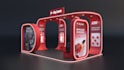 design your 3d exhibition booth, stall, kiosk, stand
