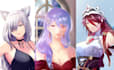 draw anime style, fanart, original character sfw