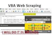 do your excel data entry and web research professionally