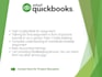 make quickbooks assignment and give you quickbooks training