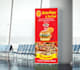do billboard shop front rollup banner digital signage design