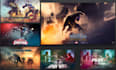 create unique professional movie and monochromatic poster design art