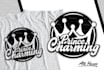 do custom typography t shirt design and logo for music and more