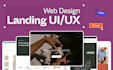 do professional business landing page and website design uiux in figma