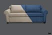 do a custom PSD sofa mockup for apply your fabrics