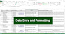 do excel data entry, data cleaning, formatting, copy paste