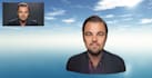 make photo realistic printable and rigged human head 3d model