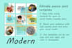 design custom editable social media  templates using canva in 24h