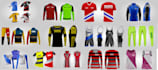 design sublimation jersey garments 3d mockups